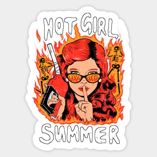 Hot Girl Summer Sticker